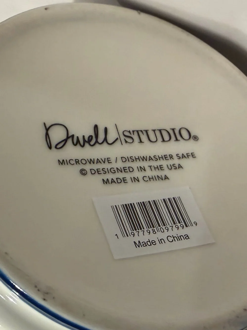 DWELL STUDIO NWT ceramic corgi coffee mug